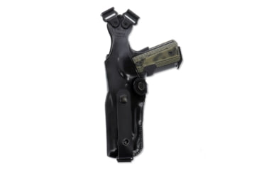 Image of Galco Vhs 4.0 Holster Component Autos, Glock 20, Glock 20 W/Wo Red Dot, Glock 21, Glock 21 Sf Standard Glock Rail, Glock 21 W/Wo Red Dot, Springfield Echelon 4.5in, Springfield Echelon 4.5in W/Wo Red Dot, Ambidextrous Hand, Black, V4-228RB