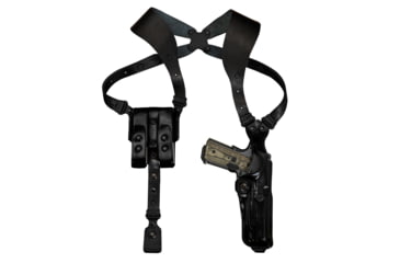 Image of Galco Vhs 4.0 Vertical Holster System, Glock 17 Gen 3-5, Black, VHS4-872RB
