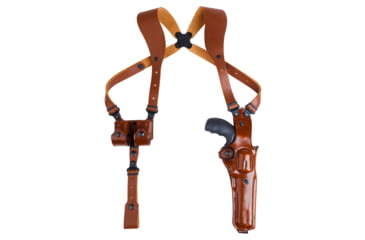 Image of Galco Vhs 4.0 Vertical Holster System Revolvers, Smith &amp; Wesson N Frame M29/629 6 1/2in, Ambidextrous Hand, Tan, VHS4-128