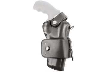Image of Galco Wheelgunner 2.0 Belt Holster, Ruger Redhawk 4in, Ambidextrous, Black, WG2-126B