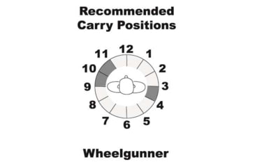 Image of Galco Wheelgunner Belt Leather Holster for 3 inch Taurus Judge