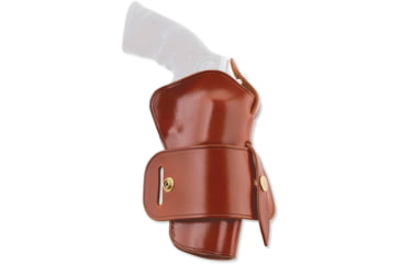 Image of Galco Wheelgunner Belt Leather Holster for 3 inch Taurus Judge