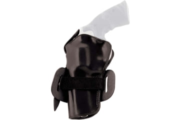 Image of Galco Wheelgunner Strongside/Crossdraw Belt Holster, Ruger Redhawk 4&quot;, S&amp;W N FR .357 27/28 4&quot;, S&amp;W N FR .357 327 4&quot;, S&amp;W N FR .44 29/629 4&quot;, S&amp;W N FR .44 329 4&quot;, Hunting, Ambidextrous, Black, WG126B