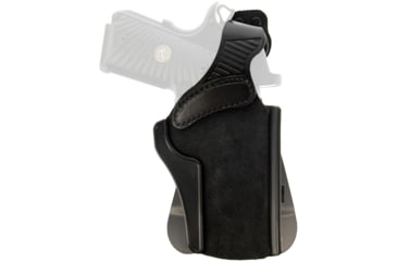 Image of Galco Wraith 2 Belt/Paddle Holster, Glock 19 Gen 1-5, Black, Right, W2-226RB
