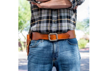 Image of Galco Wrangler Cartridge Belt, Tan, 38, W-WR45-38
