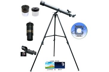 Image of 700x60mm Terrestrial Refractor Telescope,Hammer Tone