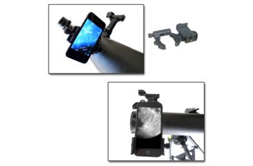 Image of Galileo 800 X 95mm Astronomical Telescope w/ Smartphone Adapter, Black G-80095SPA