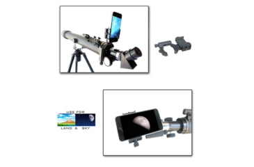 Image of Galileo 800mm x 60mm Refractor Telescope w/ Solar Filter, Black, G-860BGSF