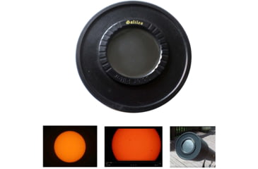 Image of Cassini 800mm x 60mm Erect Image Prism Refractor Telescopes w/ Solar Filter, White, SS-2800SF