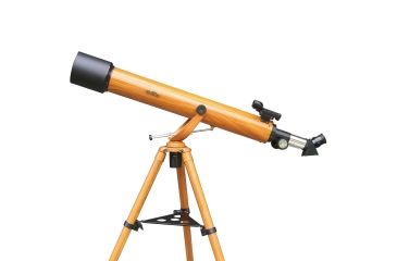 Image of 800x60mm Wood Grain Refractor Telescope Kit