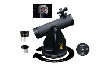 Image of USED Galileo Dobsonian Table Top Telescope, Black, 500x80mm, G-80DB, EDEMO1