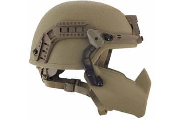 Image of Galvion Batlskin Viper Ballistic Mandible Guard, Tan - 4-0504-5025