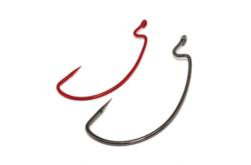 Image of Gamakatsu EWG Shank Black Worm Hook - Size 2/0 792895
