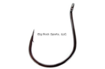 Image of Gamakatsu Finesse Wide Gap Hook, Needle Point Ringed Eye, NS Black, Size 5/0, 25 per Pack, 230415-25