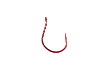 Image of Gamakatsu Finesse Wide Gap Hook, Needle Point Ringed Eye, Red, Size 2, 6 per Pack, 230309