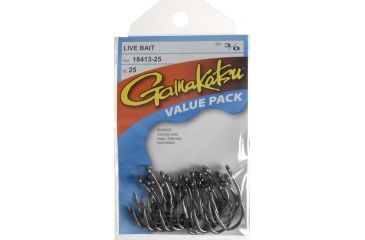 Image of Gamakatsu Live Bait Hooks - Size 3/0 025500
