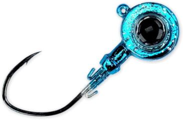Image of Gamakatsu Max-Eye Pill Head, Chblue, 3/16 oz, 439411-CB-3/16