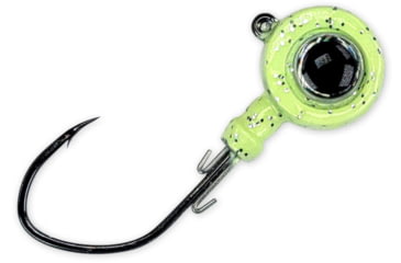 Image of Gamakatsu Max-Eye Pill Head, Glow, 3/16 oz, 439411-GL-3/16