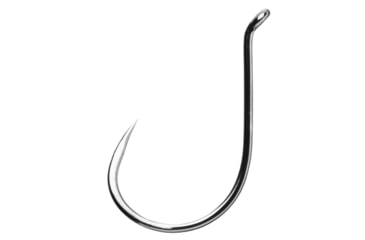 Image of Gamakatsu Octopus Hook, Barbless, Needle Point Offset, Ringed Eye, NS Black, Size 4/0, 25 per Pack, 75414-25