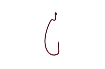 Image of Gamakatsu Offset Shank Worm Ewg Red 3/0,5 Hooks P/P 58313