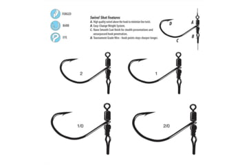 Image of Gamakatsu Swivel Shot /DS G-Finesse TGW Nano SC 1/0 352211