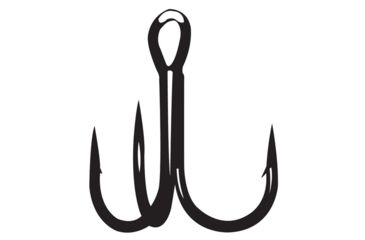 Image of Gamakatsu Treble S-Shank Rb Me Nsb 2, 9 Hooks P/P 298409