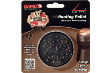 Image of Gamo .177 Caliber Lethal Pellets, 100 Rounds, 632274054