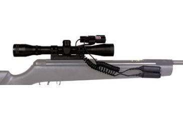 Image of Gamo Varmint Hunter Rifle Scope, 4x32mm, 1 inch Tube, Second Focal Plane, 30-30 Reticle, w/ Laser and Light, Black, 6212045154