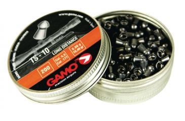 Image of Gamo Air Rifles TS-10 Long Distance Lead Pellets .177 Caliber 200 Per Clampack 632174854