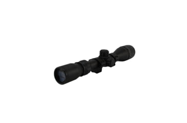 Image of Gamo Airgun Rifle Scope w/ Rings, 3-9x40mm, 30/30 Reticle, Adjustable Objective, Black, 6212039X40AOCP