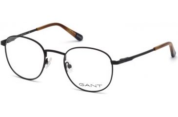 Image of Gant GA3171 Eyeglass Frames - Matte Black Frame Color, Matte Black Lens Color