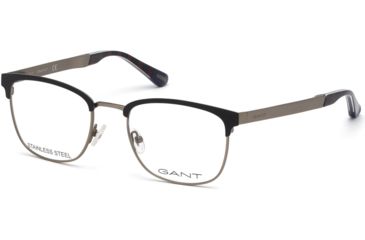 Image of Gant GA3181 Eyeglass Frames - Matte Black Frame Color, Matte Black Lens Color