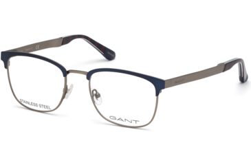 Image of Gant GA3181 Eyeglass Frames - Matte Blue Frame Color, Matte Blue Lens Color