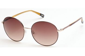 Image of Gant GA8038 Sunglasses - Shiny Bordeaux Frame Color