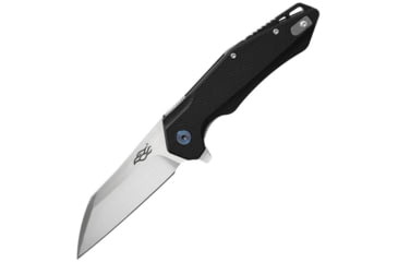 Image of Ganzo Knives Firebird Linerlock Black Folding Knife, 3.38 satin finish D2 tool steel Wharncliffe blade, Black G10 handle, FH31-BK