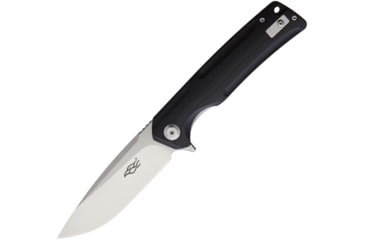 Image of Ganzo Knives Firebird Linerlock Black Folding Knife, 3.5 satin finish D2 tool steel blade, Black G10 handle, FH91-BK