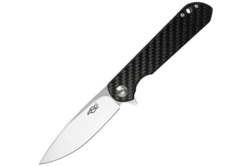 Image of Ganzo Knives Firebird Linerlock CF Folding Knife, 3.5 satin finish D2 tool steel spear point blade, Carbon fiber handle, FH41-CF