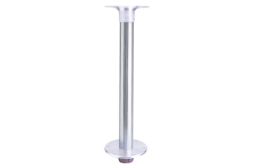 Image of Garelick Table Pedestal For Er Boats Flush Mount Base With Fluted Anodized Tube, Small, 75340