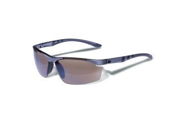 Image of Gargoyles Assault Sunglasses w/ Matte Gun Frame, Brown Polarized w/Silver Mirror Lens GAR10700091