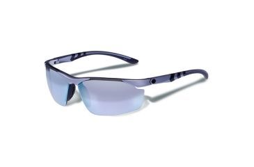 Image of Gargoyles Assault Sunglasses w/ Matte Silver Frame, Smoke w/Chrome Mirror Lens GAR10700092