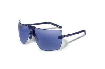 Image of Gargoyles Classic Sunglasses w/ Matte Black Frame, Smoke w/Blue Mirror Lens GAR10700070