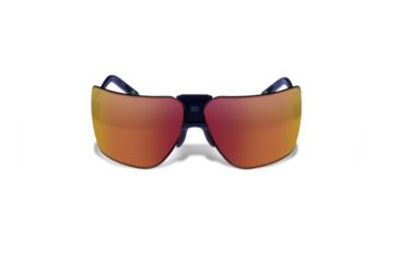Image of Gargoyles Classic Sunglasses, Black Frame, Plasma Mirror Lenses 10700270.QTM
