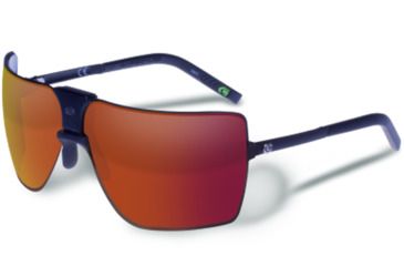 Image of Gargoyles Classic Sunglasses, Black Frame, Plasma Mirror Lenses 10700270.QTM