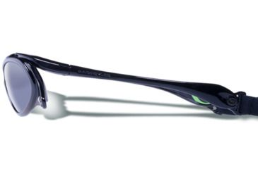 Image of Gargoyles Gamer Sunglasses w/ Black Frame, Smoke w/Silver Mirror Lens GAR10700065