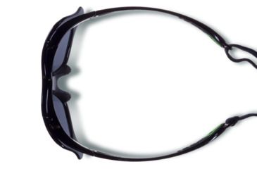 Image of Gargoyles Gamer Sunglasses w/ Black Frame, Smoke w/Silver Mirror Lens GAR10700065
