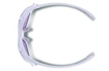 Image of Gargoyles Gamer Sunglasses w/ White Frame, Smoke w/Plasma Mirror Lens GAR10700066