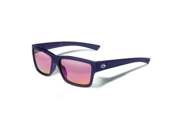 Image of Gargoyles Homeland Sunglasses w/ Matte Black Frame, Smoke Polarized w/Plasma Mirror GAR10700149