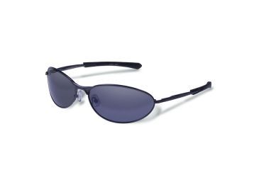 Image of Gargoyles Outrider Sunglasses w/ Matte Gun Frame, Smoke Polarized w/Silver Mirror Lens GAR10700103