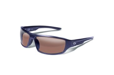 Image of Gargoyles Prevail Sunglasses w/ Matte Dark Gun Frame, Brown Polarized w/Silver Mirror GAR10700141