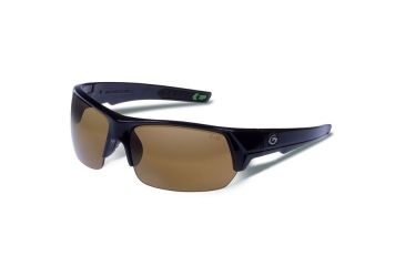 Image of Gargoyles Recoil Sunglasses w/ Black Frame, Brown Polarized w/Bronze Mirror Lens GAR10700046